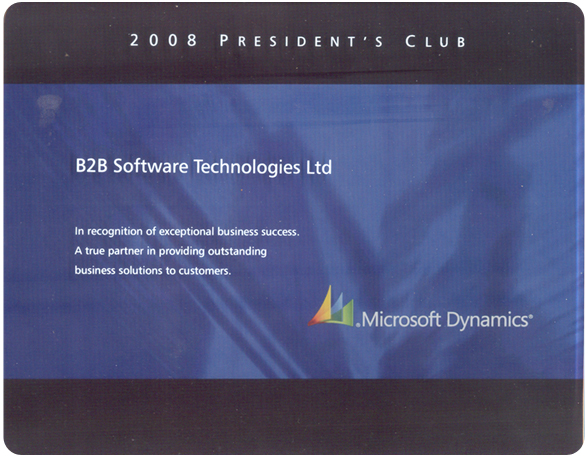 2008 President Club